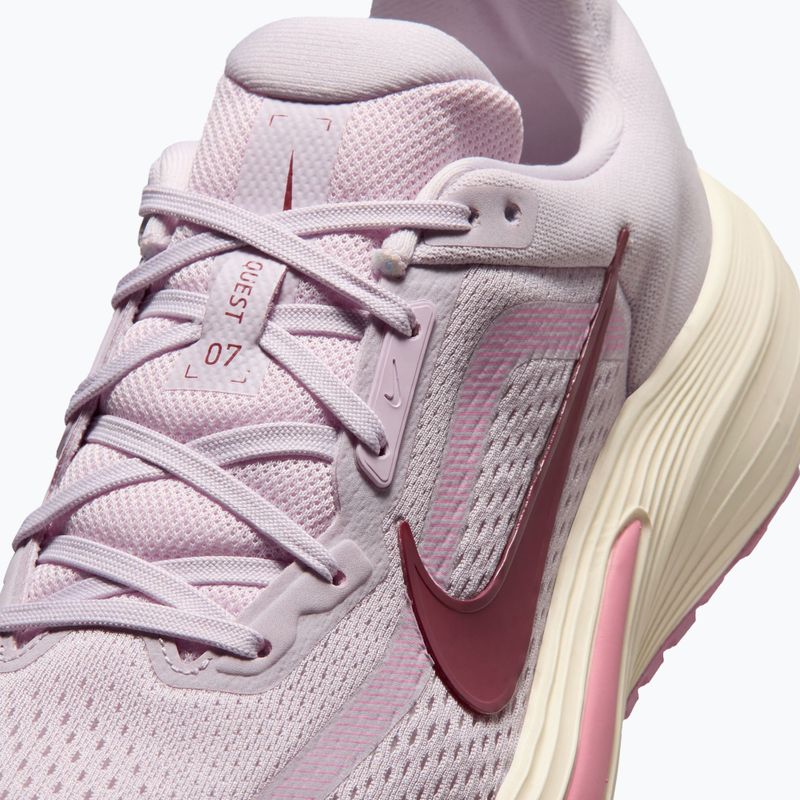 Dámske bežecké topánky Nike Quest 7 bleached lilac/sail/pink rise/pink smoke 7