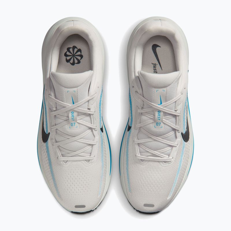 Pánske bežecké topánky Nike Quest 7 vast grey/light current blue/anthracite 5