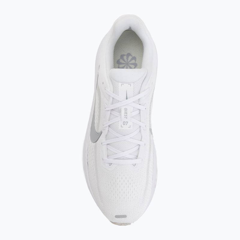 Pánske bežecké topánky Nike Quest 7 white/vast grey/vast grey/wolf grey 5