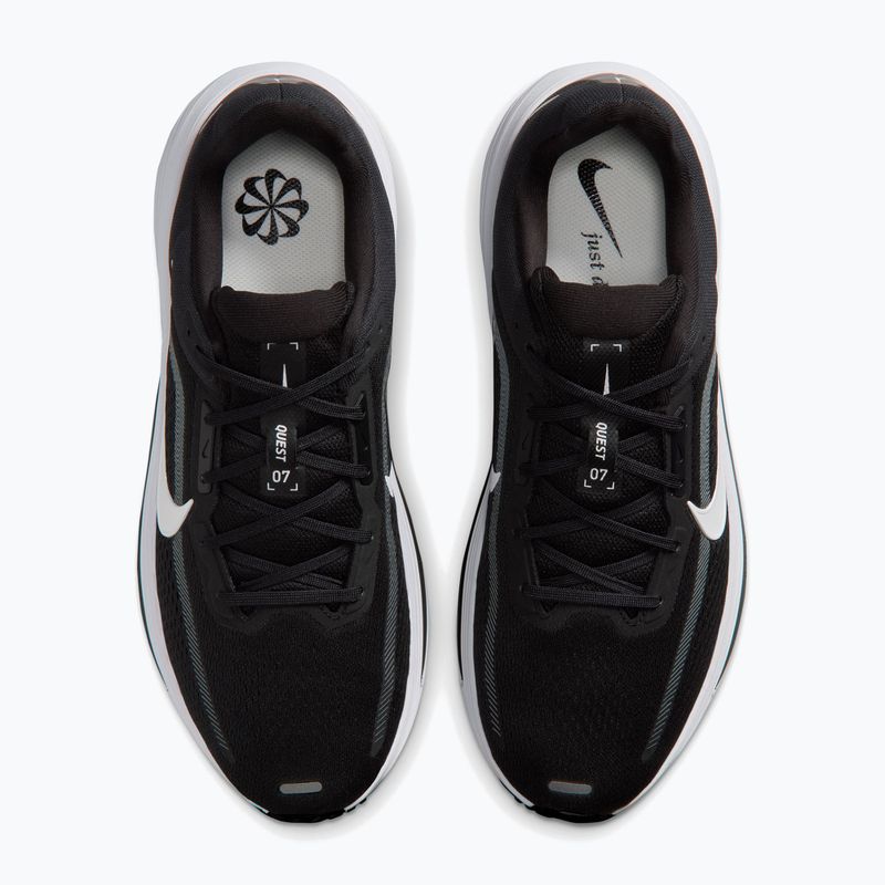 Pánske bežecké topánky Nike Quest 7 black/anthracite/white 5