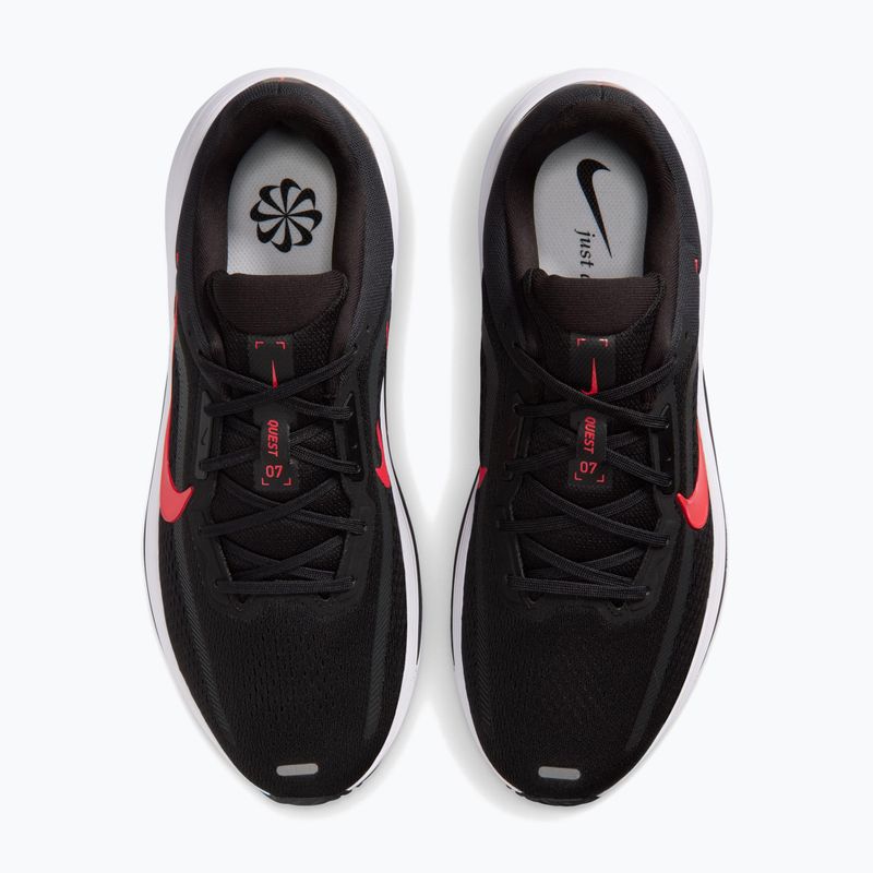 Pánske bežecké topánky Nike Quest 7 black/white/anthracite/red orbit 5