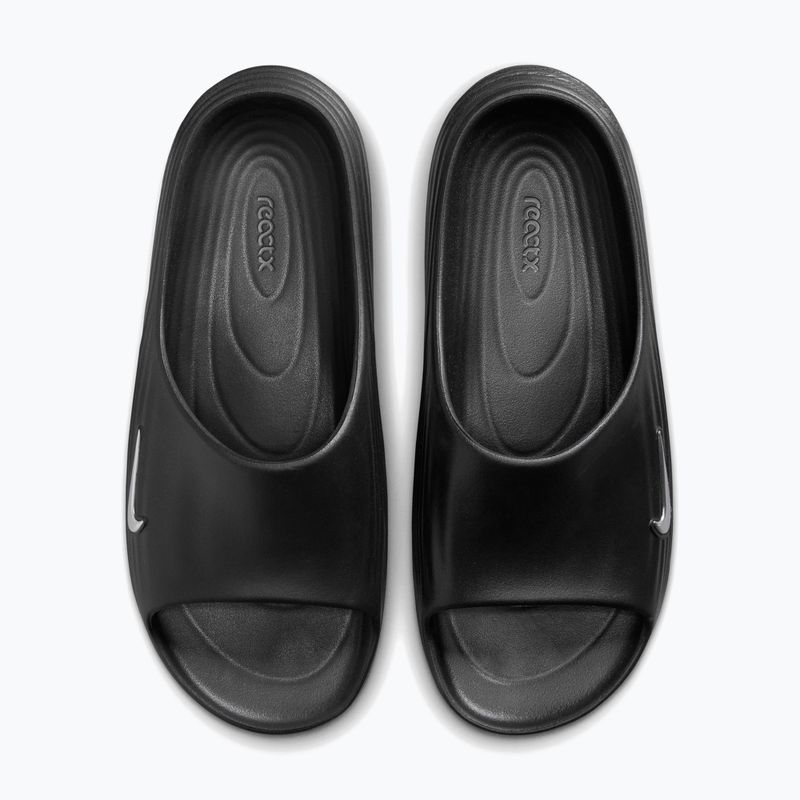 Pánske šľapky Nike ReactX Rejuven8 black/gamma blue/metallic silver 4