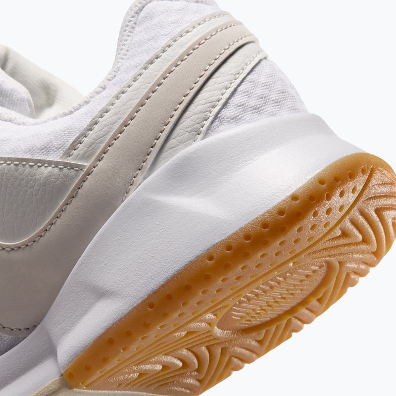 Dámske tenisové topánky Nike Court Lite 4 White/Summit White/Linen/Light Orewood Brown 8