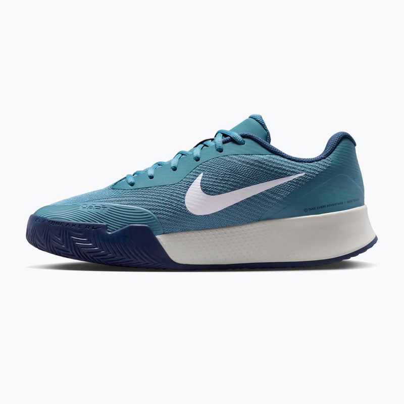 Pánske tenisové topánky Nike Vapor Lite 3 Clay smokey blue/light bone/new slate/white 2