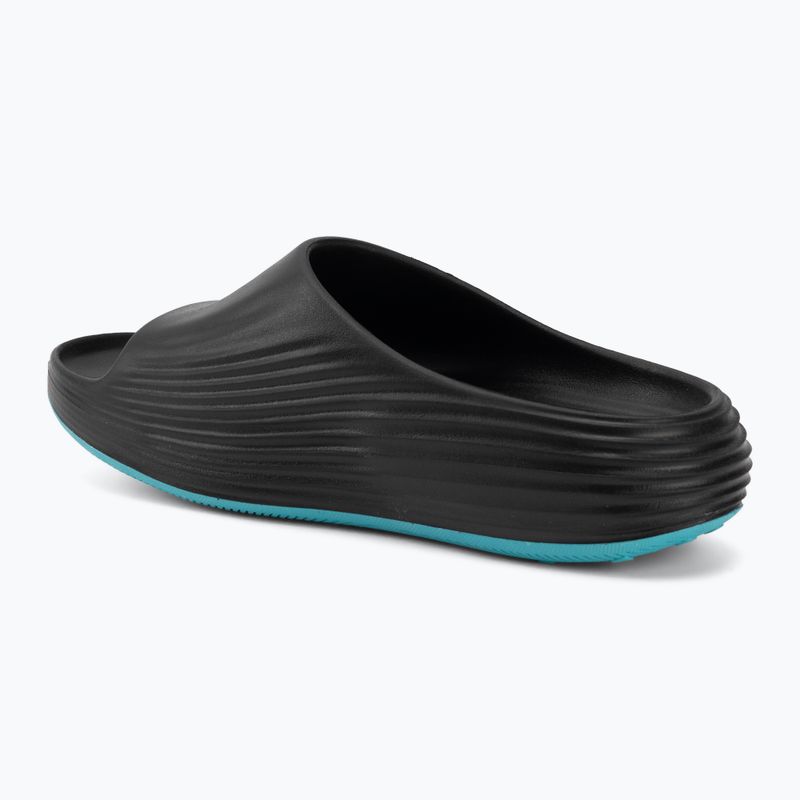 Pánske šľapky Nike ReactX Rejuven8 black/gamma blue/metallic silver 3