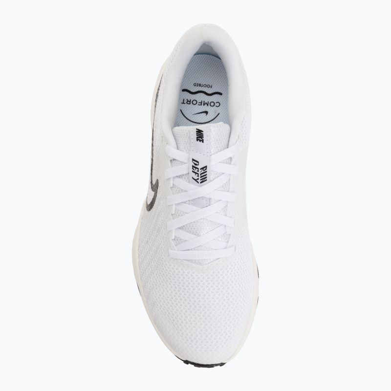 Dámske bežecké topánky Nike Run Defy white/sail/off white/black 5