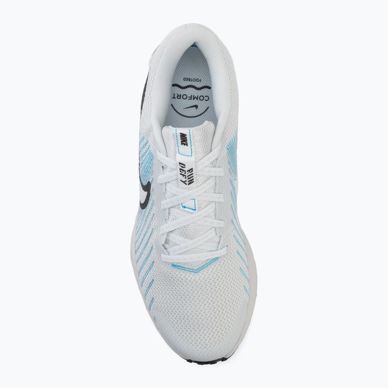 Pánske bežecké topánky Nike Run Defy Off White/Vast Grey/Black/Anthracite 5