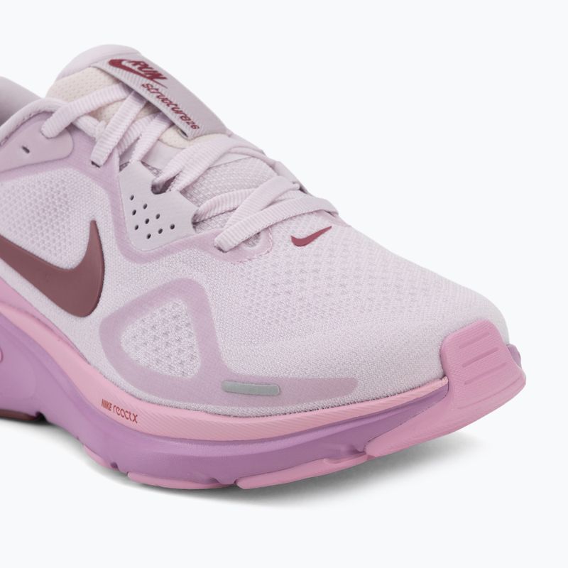 Dámske bežecké topánky Nike Structure 26 bleached lilac/pink rise/pink smoke 7