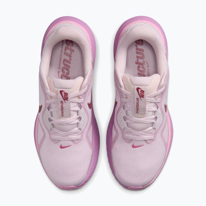 Dámske bežecké topánky Nike Structure 26 bleached lilac/pink rise/pink smoke 5