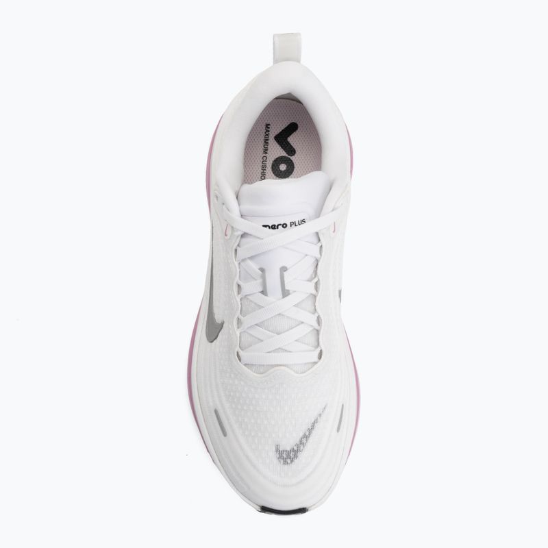 Dámske bežecké topánky Nike Vomero Plus white/bleached lilac/metallic silver 5