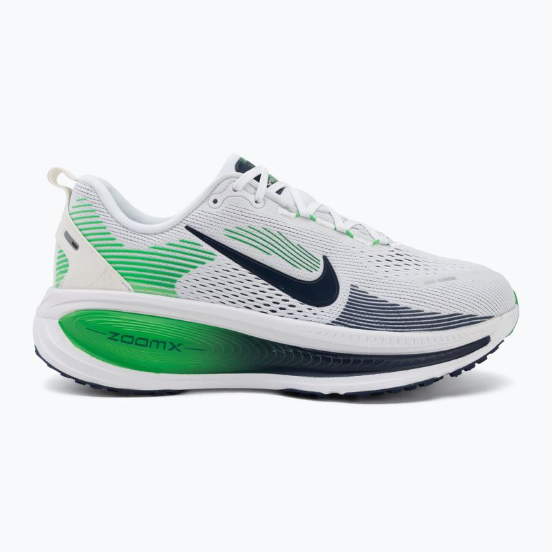 Pánske bežecké topánky Nike Vomero 18 white/green spark/midnight navy 2