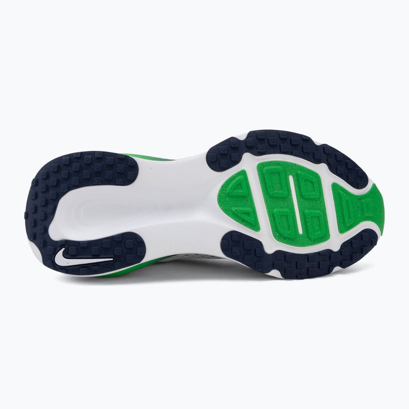 Pánske bežecké topánky Nike Vomero 18 white/green spark/midnight navy 4