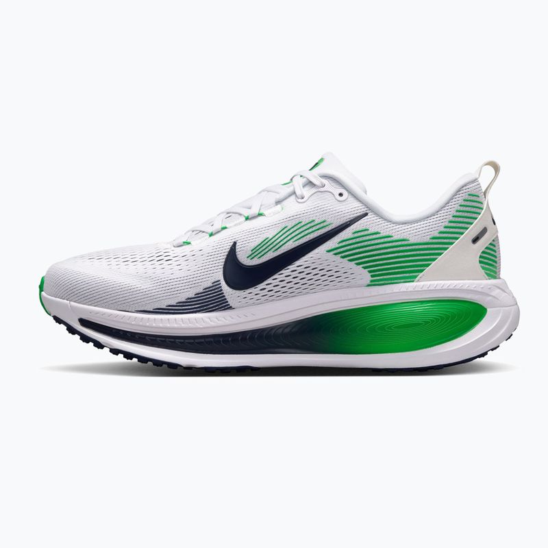 Pánske bežecké topánky Nike Vomero 18 white/green spark/midnight navy 2