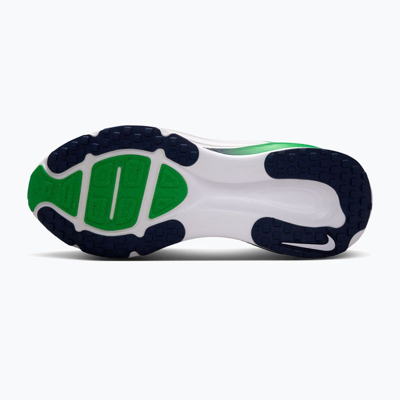 Pánske bežecké topánky Nike Vomero 18 white/green spark/midnight navy 4