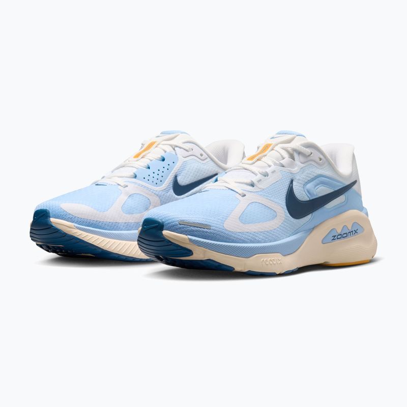 Dámske bežecké topánky Nike Structure Plus white/aluminum/sundial/mystic navy 3