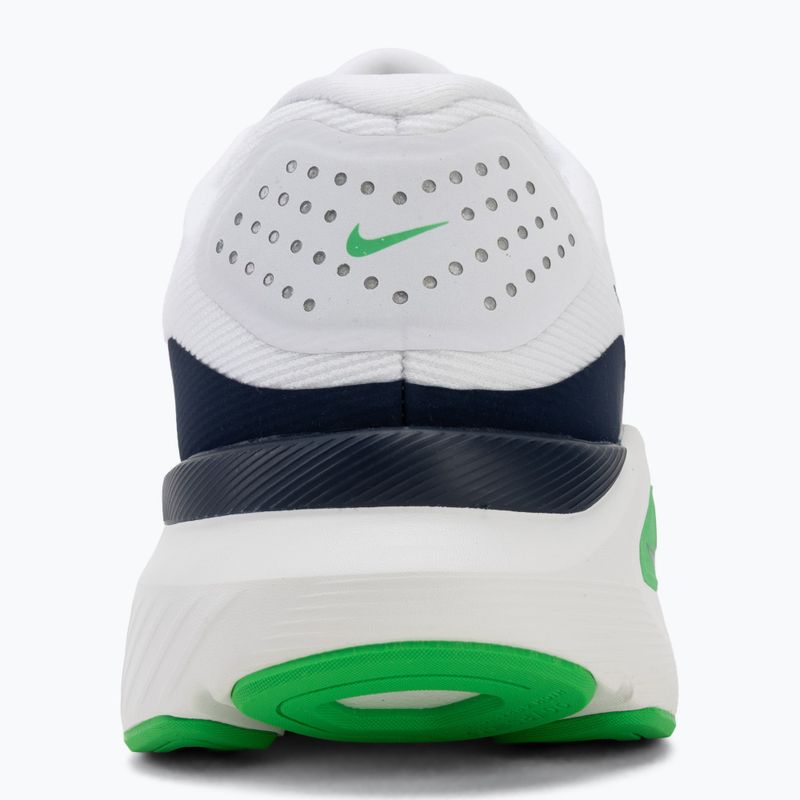 Pánske bežecké topánky Nike Structure 26 white/green spark/midnight navy 6