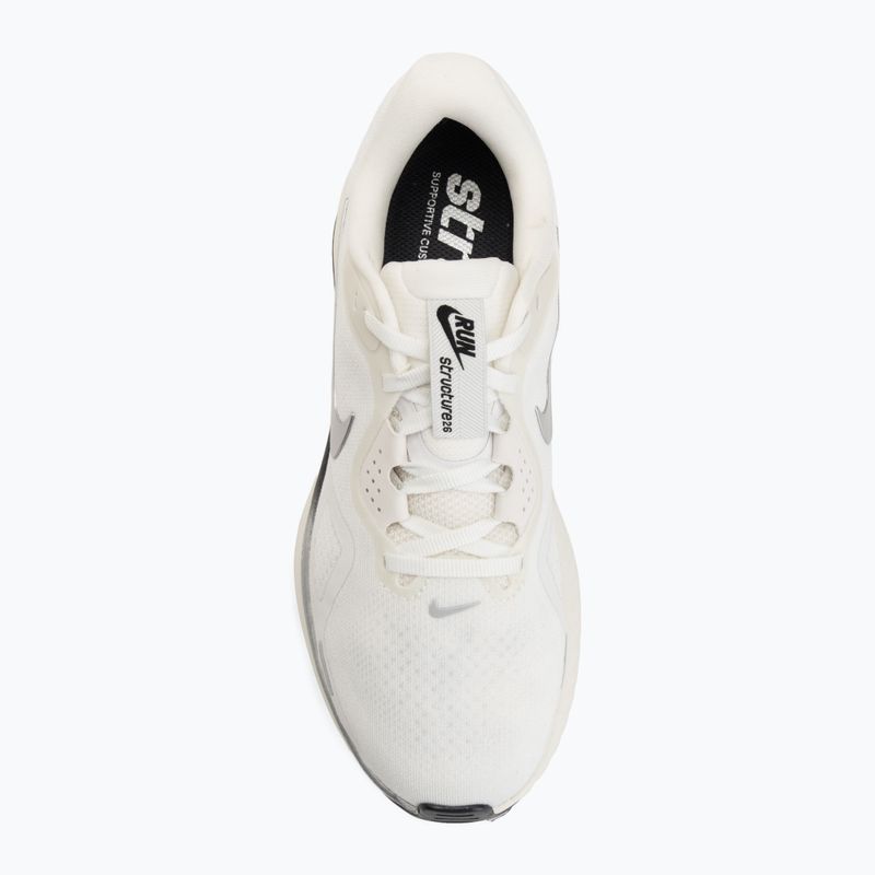 Dámske bežecké topánky Nike Structure 26 summit white/anthracite/metallic silver 5