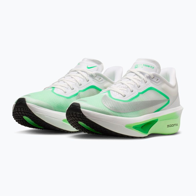 Dámske bežecké topánky Nike Zoom Fly 6 white/illusion green/metallic silver 3