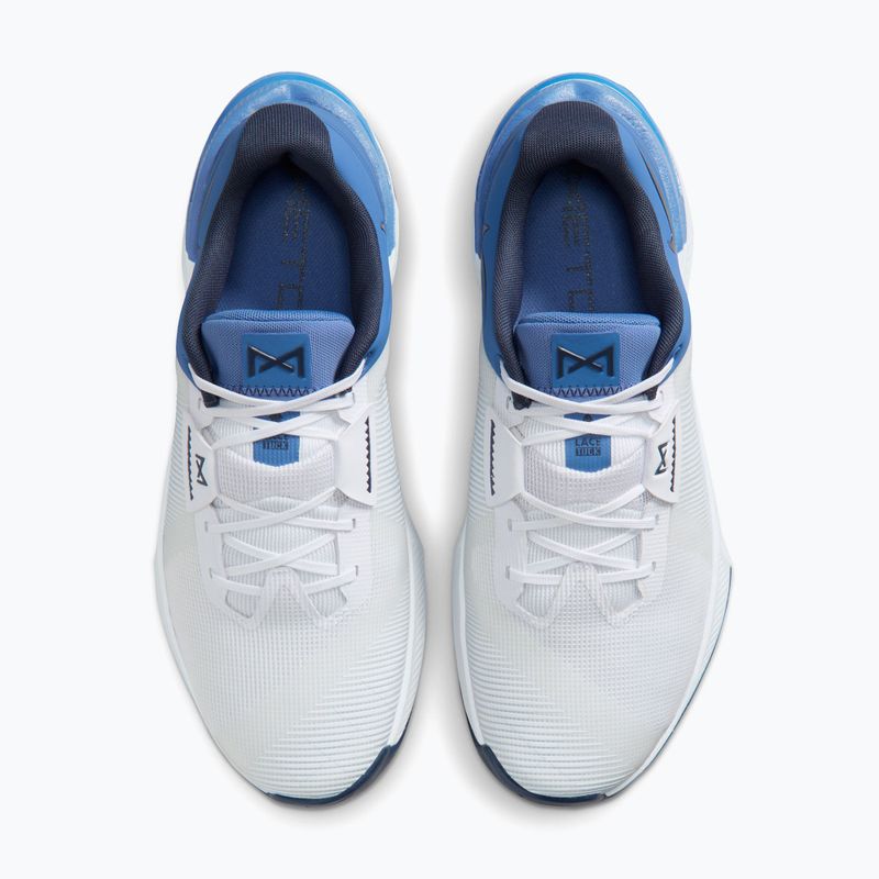 Pánske tréningové topánky Nike Metcon 10 white/indigo storm/volt/thunder blue 4