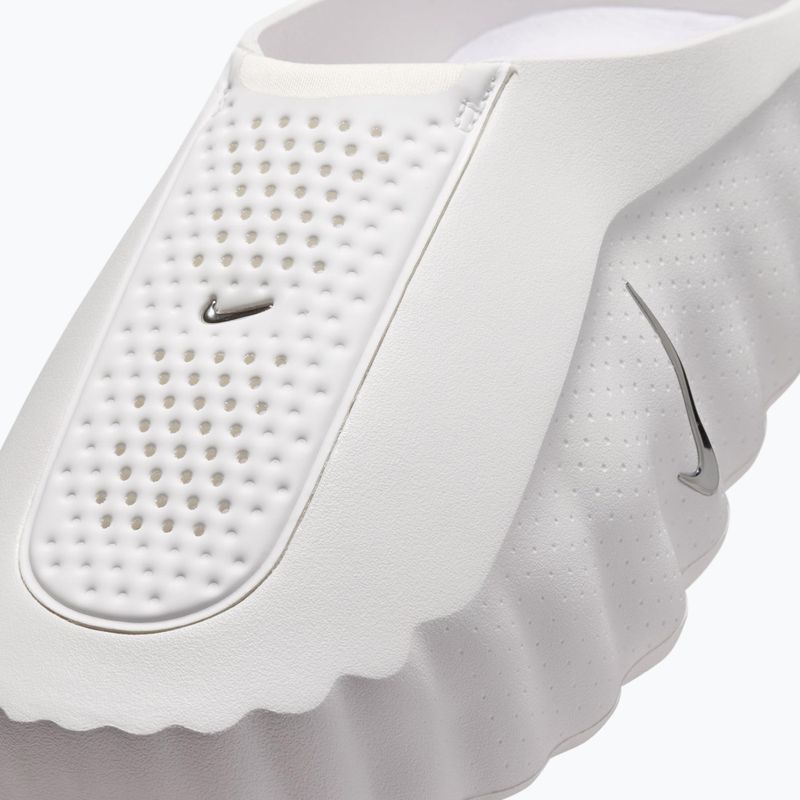 Dámske šľapky Nike Mind 001 summit white/phantom/metallic silver 5