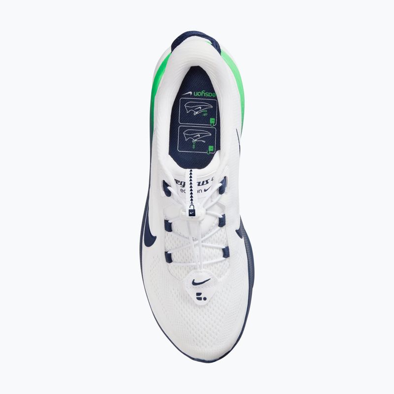 Pánske bežecké topánky Nike Pegasus 42 EasyOn white/green spark/midnight navy 4