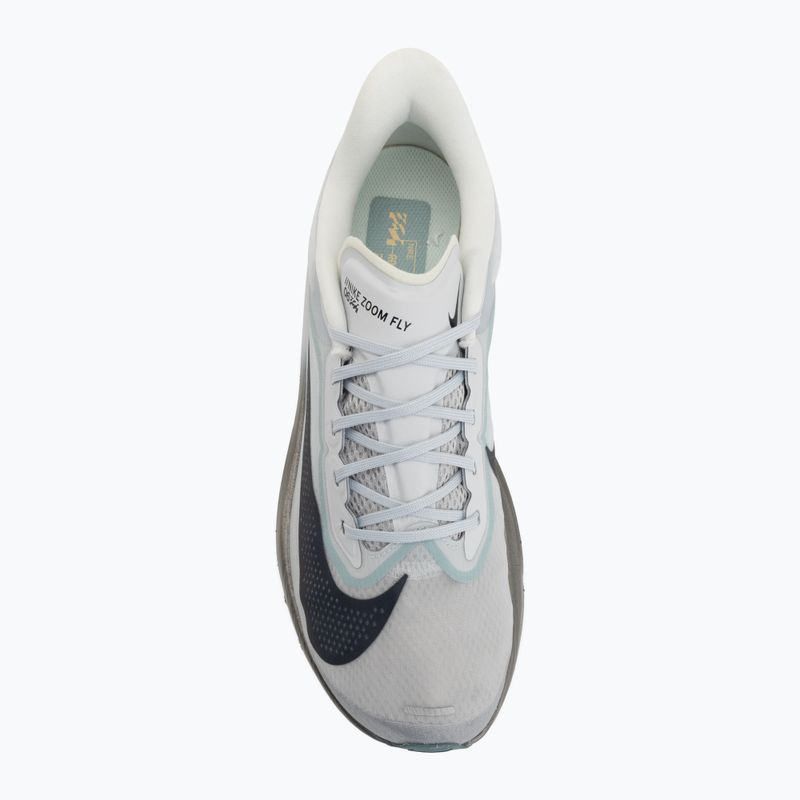 Pánske bežecké topánky Nike Zoom Fly 6 pure platinum/grey fog/dark obsidian 5