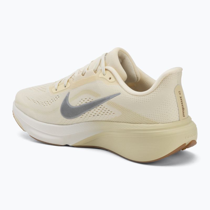 Pánske bežecké topánky Nike Pegasus 42 coconut milk/light khaki/metallic silver 3
