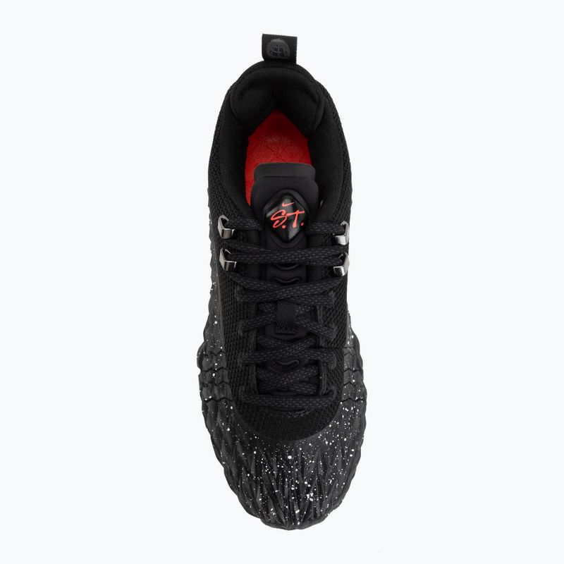 Pánske basketbalové topánky Nike S.T. Charge Black/dark smoke grey/black/bright crimson 5