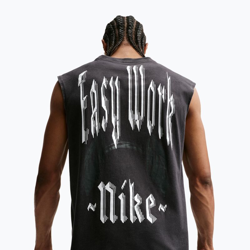 Pánske tréningové tričko Nike Sleeveless T-Shirt black/white 4