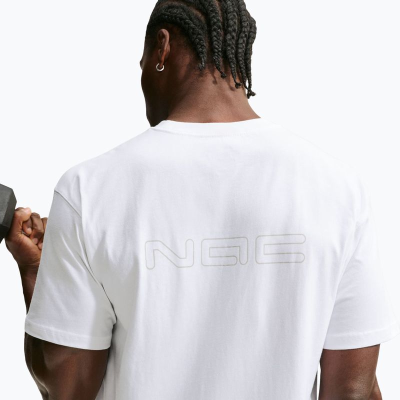 Pánske tréningové tričko Nike N.A.C. white/ight smoke grey 4