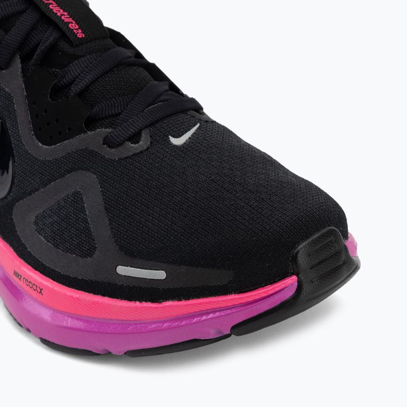 Dámske bežecké topánky Nike Structure 26 black/hyper pink/laser crimson/black 7