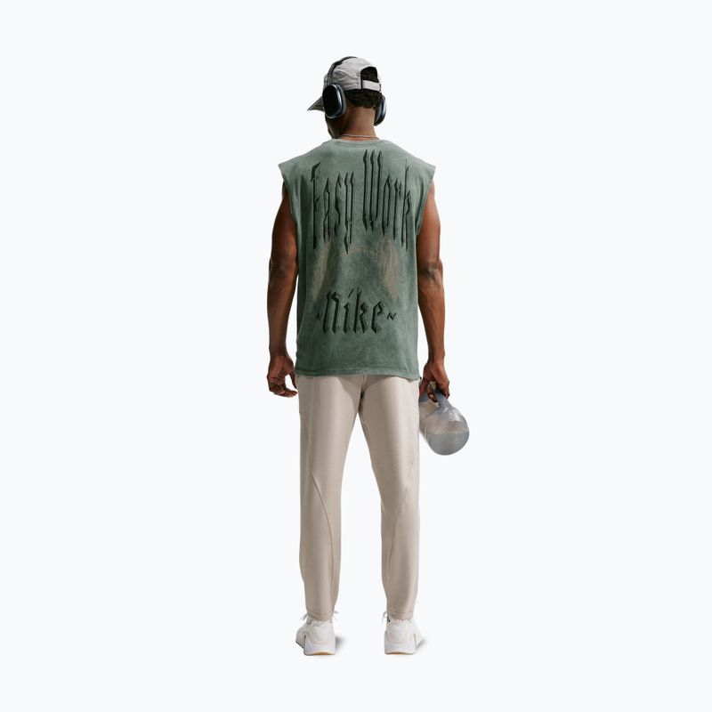 Pánske tréningové tričko Nike Sleeveless T-Shirt camo green/light army 2