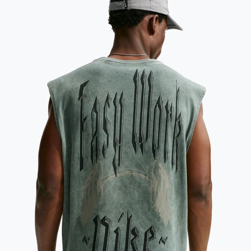 Pánske tréningové tričko Nike Sleeveless T-Shirt camo green/light army 4