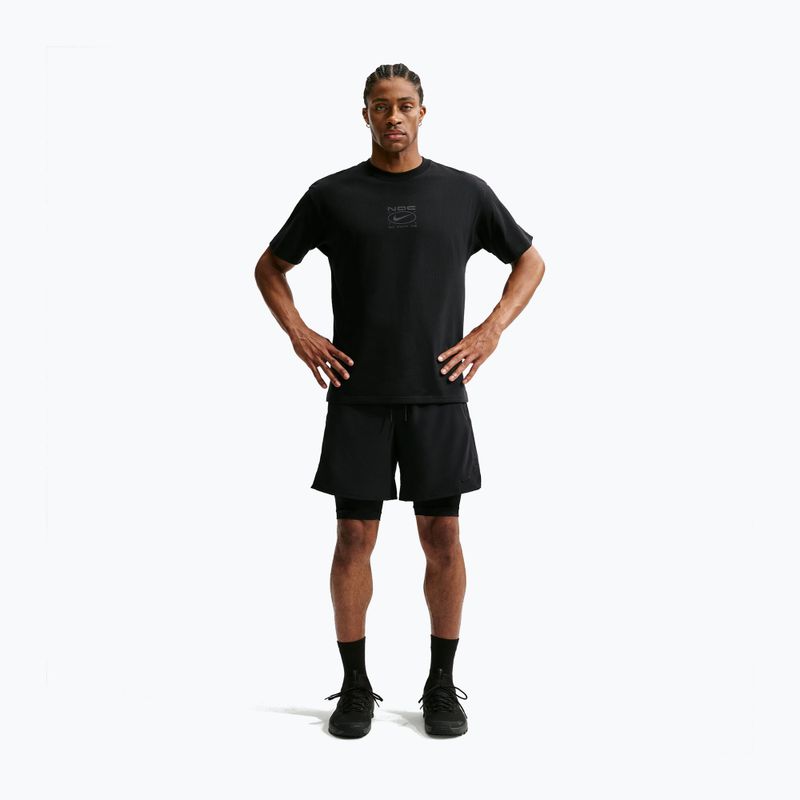 Pánske tréningové tričko Nike N.A.C. black/black 7
