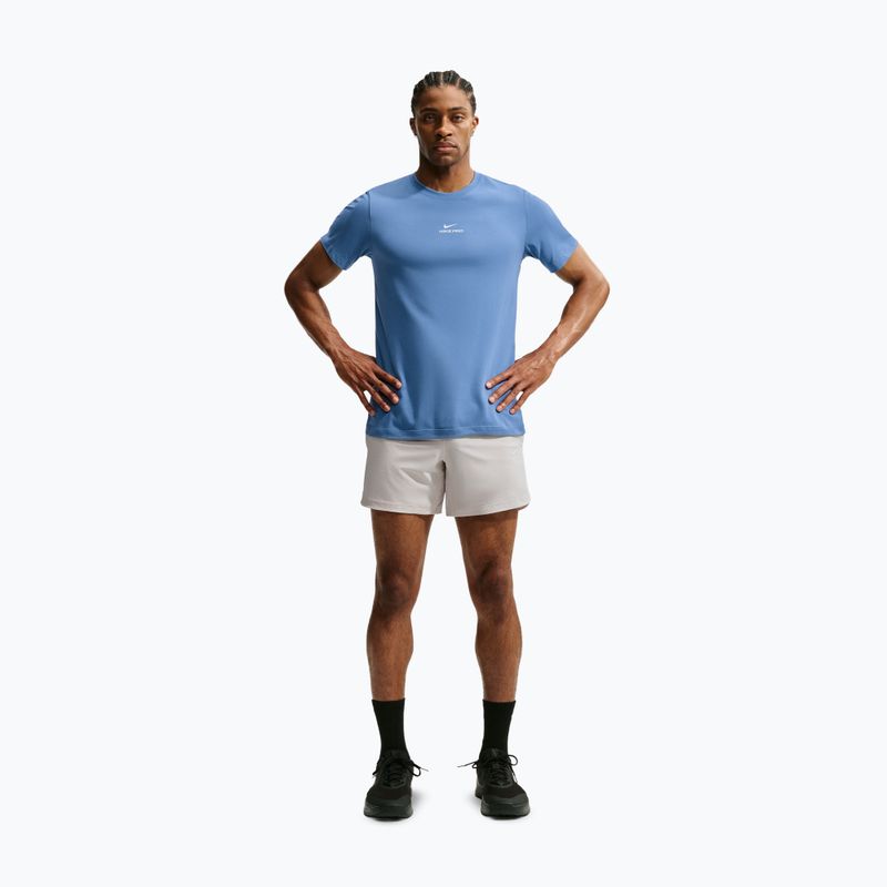Pánske tréningové tričko Nike Pro indigo storm/white 2