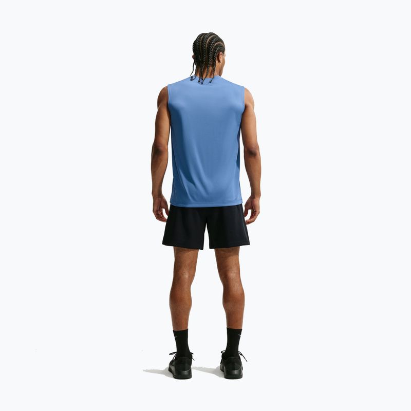 Pánske tréningové tričko Nike Dri-FIT Sleeveless Training Top indigo storm/white 2