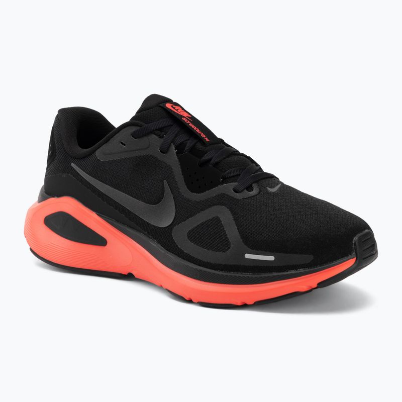 Pánske bežecké topánky Nike Structure 26 black/bright crimson/metallic dark grey