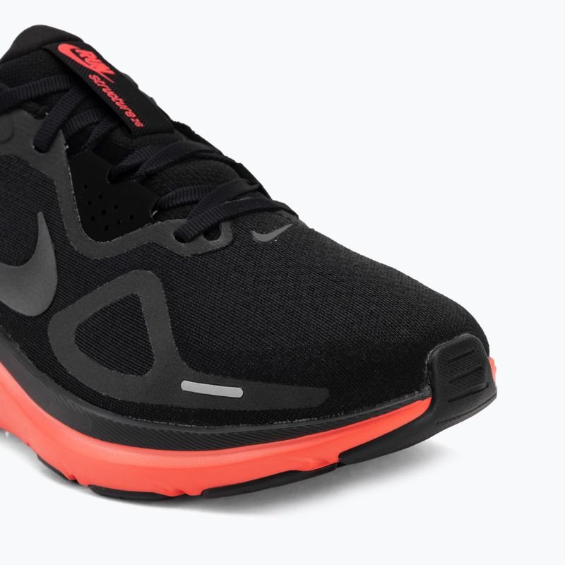Pánske bežecké topánky Nike Structure 26 black/bright crimson/metallic dark grey 7