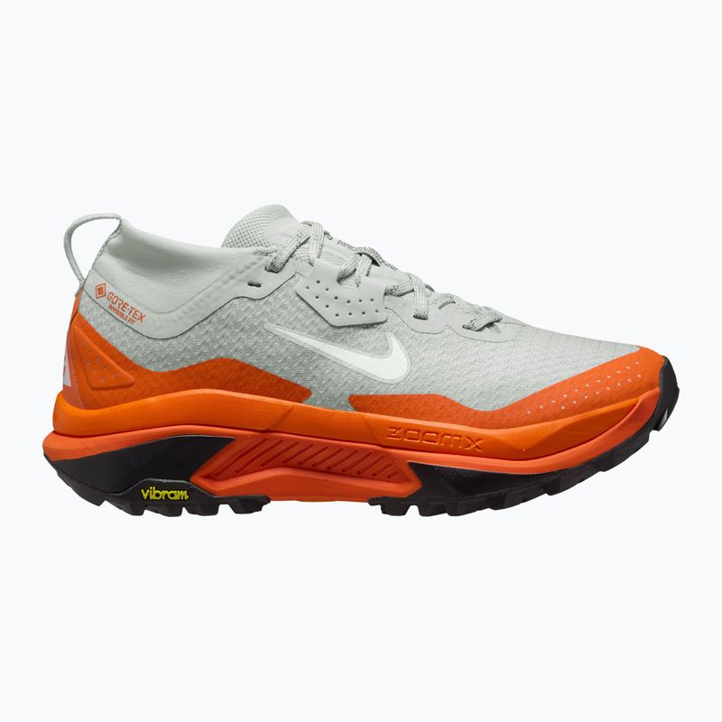 Pánske bežecké topánky Nike ACG Zegama Trail GORE-TEX light silver/safety orange/summit white