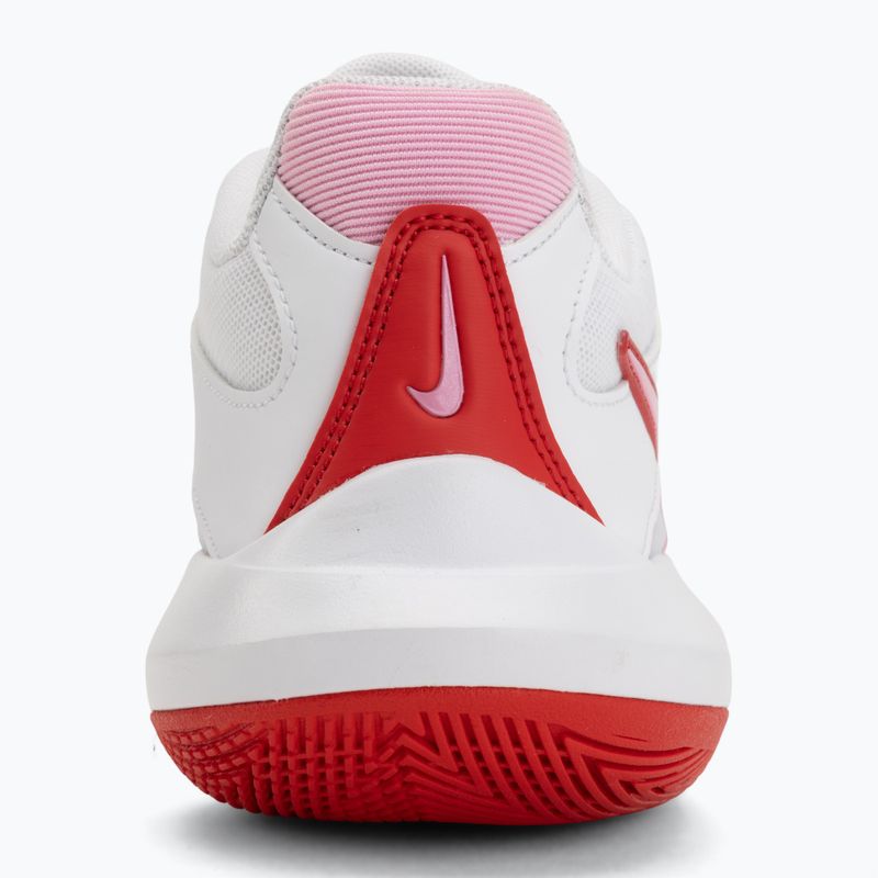 Volejbalové topánky Nike Zoom Hyperspeed Court 2 white/pink rise/university red 6
