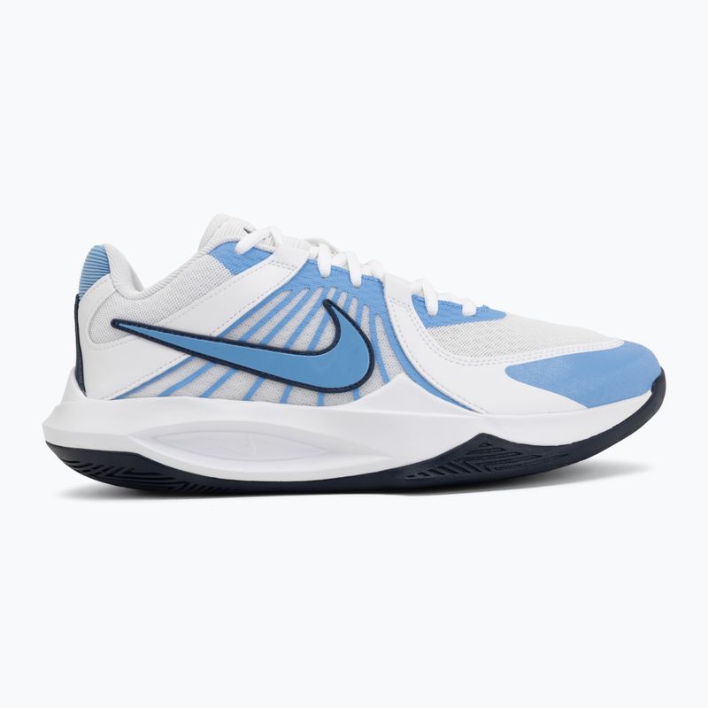 Volejbalové topánky Nike Zoom Hyperspeed Court 2 white/valor blue/midnight navy 2