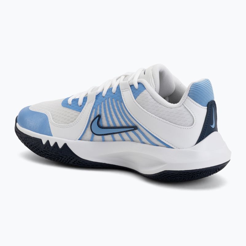 Volejbalové topánky Nike Zoom Hyperspeed Court 2 white/valor blue/midnight navy 3