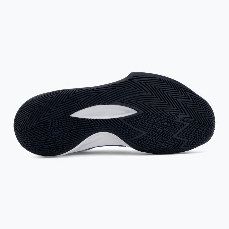 Volejbalové topánky Nike Zoom Hyperspeed Court 2 white/valor blue/midnight navy 4