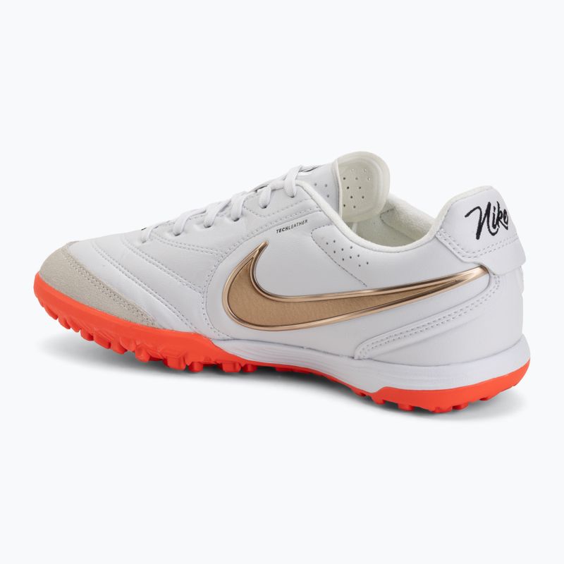 Pánske kopačky Nike Tiempo Ligera Pro White/Bright Crimson/Blur 3