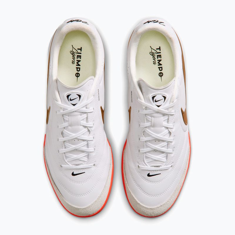 Pánske kopačky Nike Tiempo Ligera Pro White/Bright Crimson/Blur 3