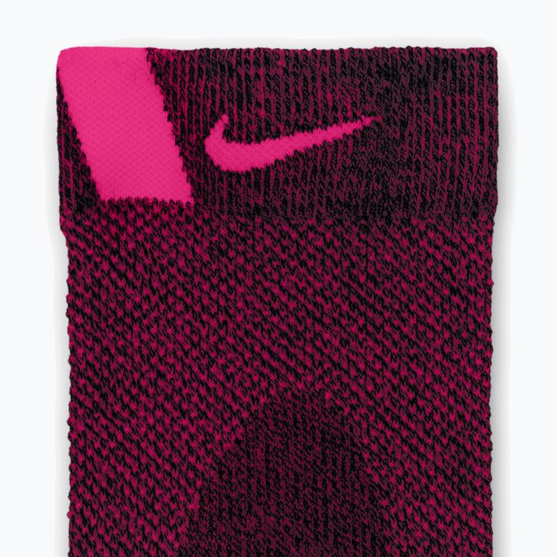 Ponožky Nike Run Lightweight Micro Crew Black/Hyper Pink/Hyper Pink 4