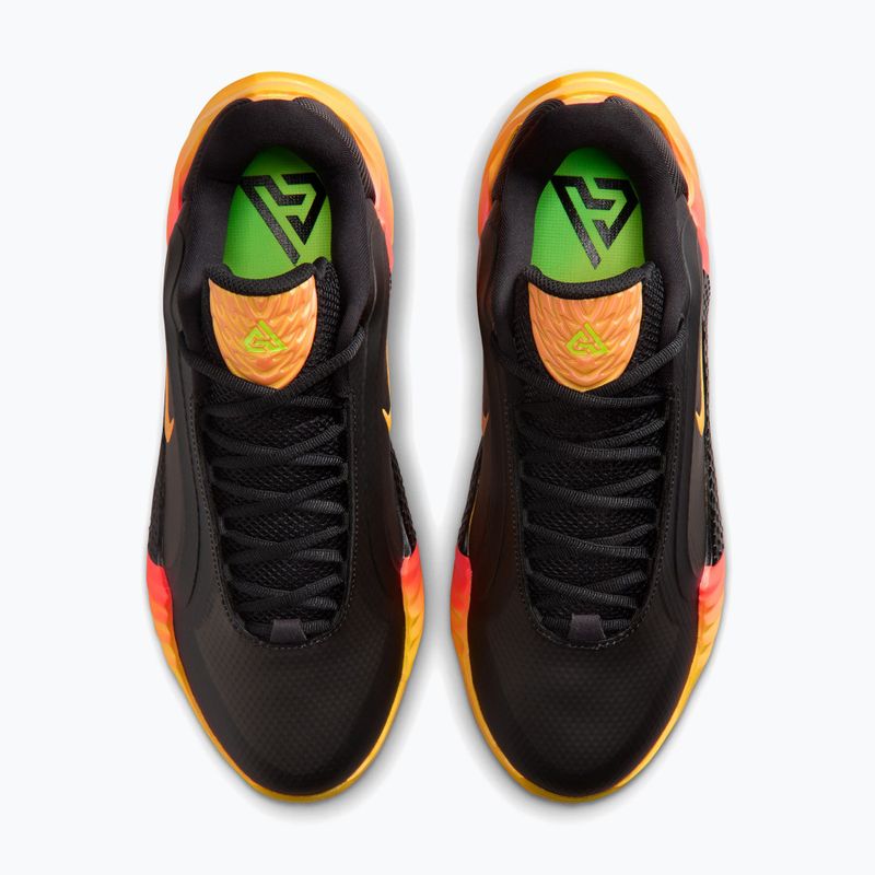 Pánske basketbalové topánky Nike Giannis Freak 8 Black/Laser Crimson/Laser Orange 3