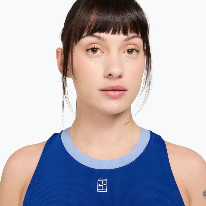 Dámske tričko Nike Court Dri-Fit Advantage old royal/white 3