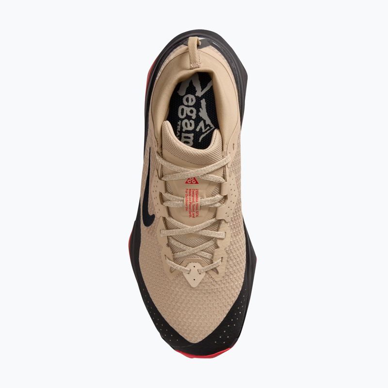 Pánske bežecké topánky Nike ACG Zegama Trail GORE-TEX linen/light crimson/light orewood brown/black 4