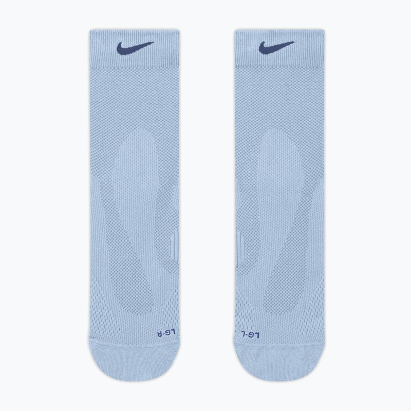 Ponožky Nike Run Lightweight Crew hydrogen blue/mystic navy/mystic navy 2